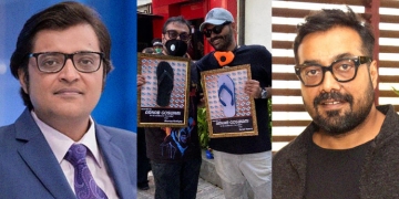 Anurag Kashyap’s ‘Chappal’ felicitation to Arnab Goswami