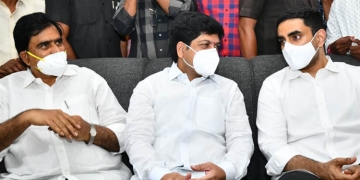 Nara Lokesh visited Kollu Ravindra