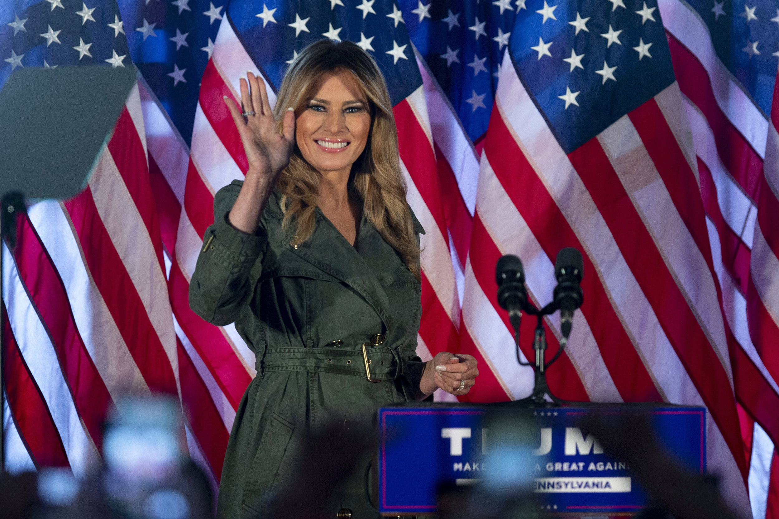Donald Trump is a fighter : FLOTUS Melania