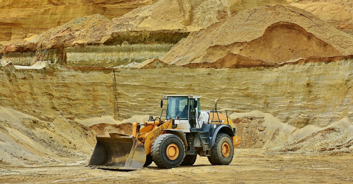 Sand mining