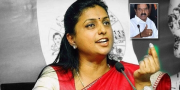 Nagari MLA Roja goes all guns blazing on AP Deputy CM