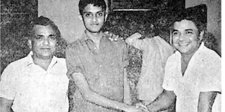 Memorable picture of SP Balasubrahmanyam from his first ever song