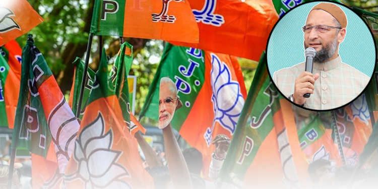 Owaisi a trump card for the BJP in North India!