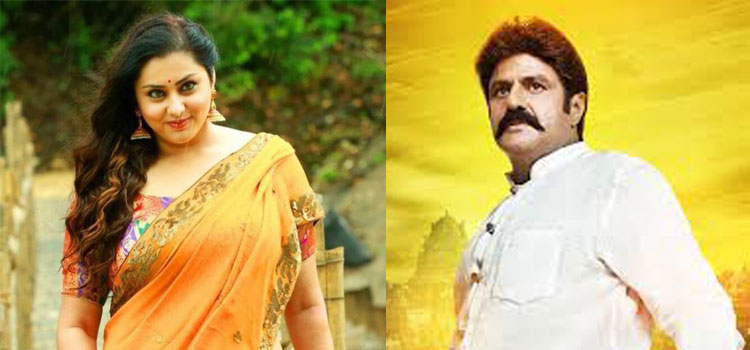 Voluptuous beauty with Balayya for the second time