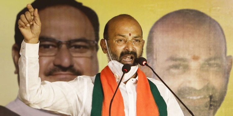 Bandi Sanjay lands Surgical Strikes on BJP camp?