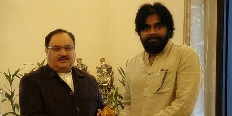 What is Pawan Kalyan up to in Delhi?