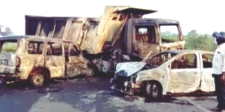 Red sanders smugglers die in crash