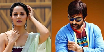 Anasuya locking horns with Mass Maharaja?