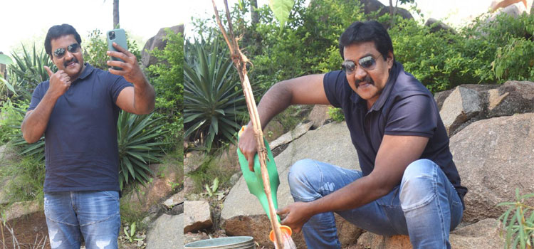 Sunil accepts Green India challenge!