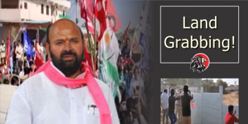 Land grabbing by MLA Muthireddy