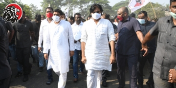 Pawan Kalyan for nivar affected Farmers