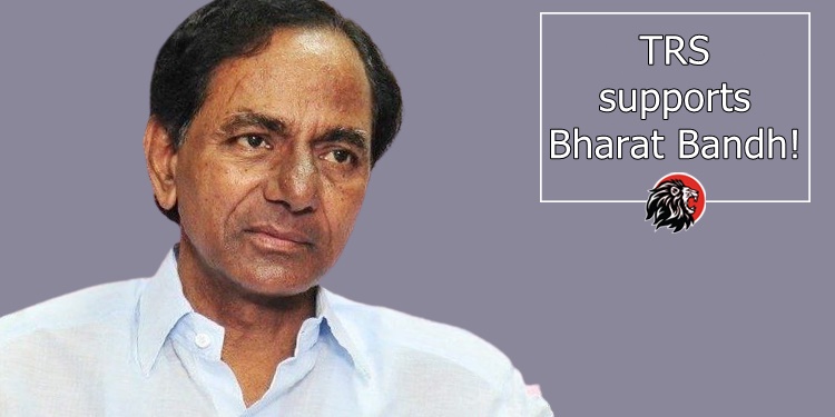 KCR extends full support to the Bharat Bandh call by farmers!