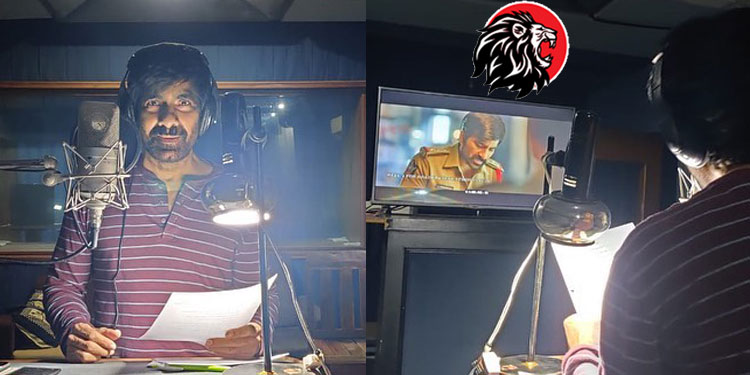 Ravi Teja starts dubbing for Krack