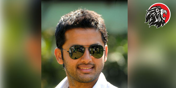 Nithin promoting Rang De innovatively