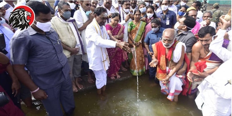 KCR orders irrigation water during summer!