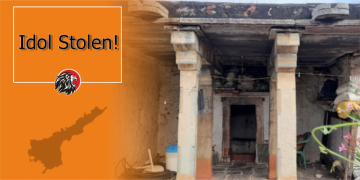 Chagaleru: Lord Ganesh idol stolen from temple