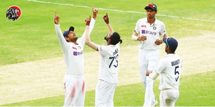 Brisbane Test: Australia in the lead as India fights back