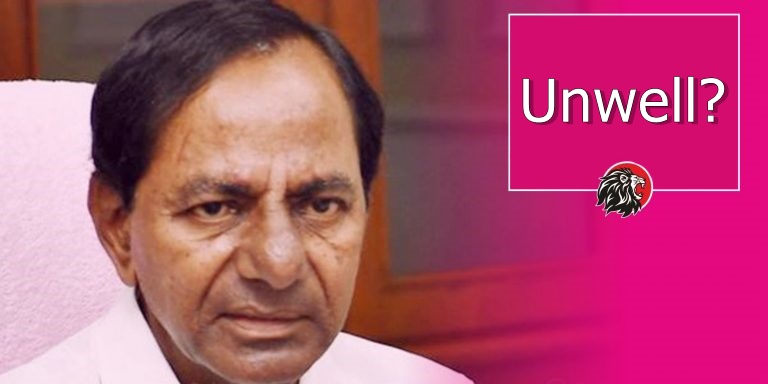 Telangana CM KCR unwell