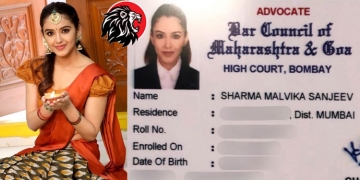 Malavika Sharma becomes an advocate