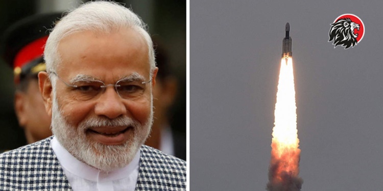 PM Modi’s image and Bhagavad Gita to space!