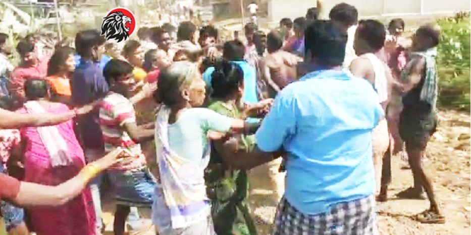 AP: Scuffle breaks out in Balarampuram village