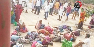Tribals attacked by forest officials