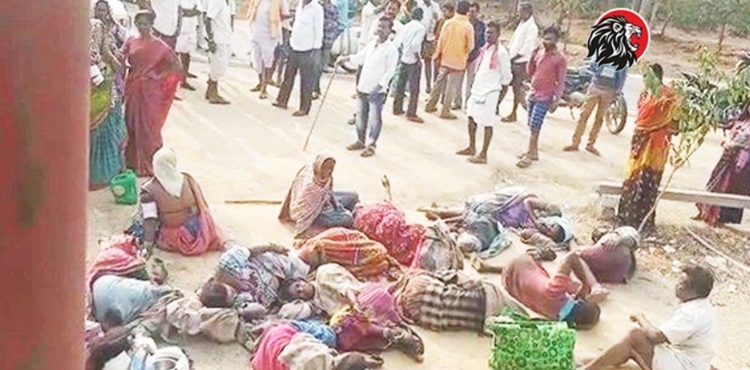 Tribals attacked by forest officials