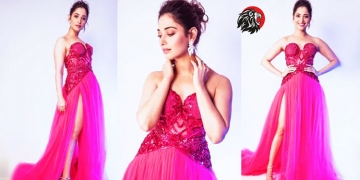 Tamannaah Bhatia looks gorgeous in a pink dress ,photos viral