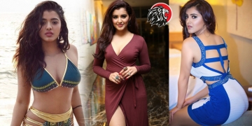 South Indian Beauty  Malvika Sharma Cleavage Photos