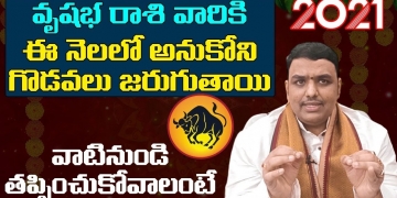 Vrushaba Rasi Phalalu 2021 Telugu | Astrology | Horoscope | Rasi Phalalu | Leo Devotional