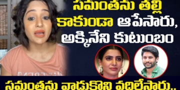 Madhavi Latha Sensational Comments On Akkineni Family Over Naga Chaitanya and Samantha Divorce