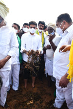 Nara Lokesh Tour of Anantapur District to meet flood affected farmers