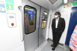 Pawan Kalyan Travels in Hyderabad Metro to Shoot for Vakeel Saab