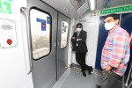Pawan Kalyan Travels in Hyderabad Metro to Shoot for Vakeel Saab