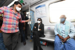 Pawan Kalyan Travels in Hyderabad Metro to Shoot for Vakeel Saab