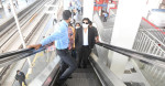 Pawan Kalyan Travels in Hyderabad Metro to Shoot for Vakeel Saab