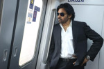 Pawan Kalyan Travels in Hyderabad Metro to Shoot for Vakeel Saab