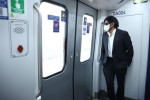 Pawan Kalyan Travels in Hyderabad Metro to Shoot for Vakeel Saab
