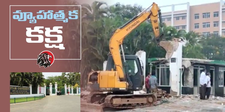 Vijay Sai Reddy Complains against Gitam University