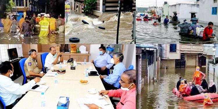 Central Team Visit Telangana Flood Damage