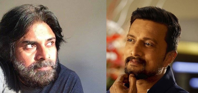 Pawan Kalyan and Sudeep
