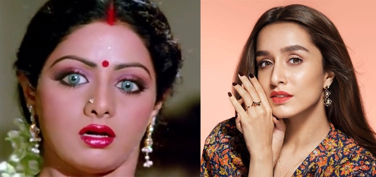 Sridevi and Shraddha Kapoor