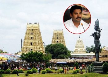MLA Abbaya Chowdary Christmas Greetings in Dwaraka Tirumala Temple