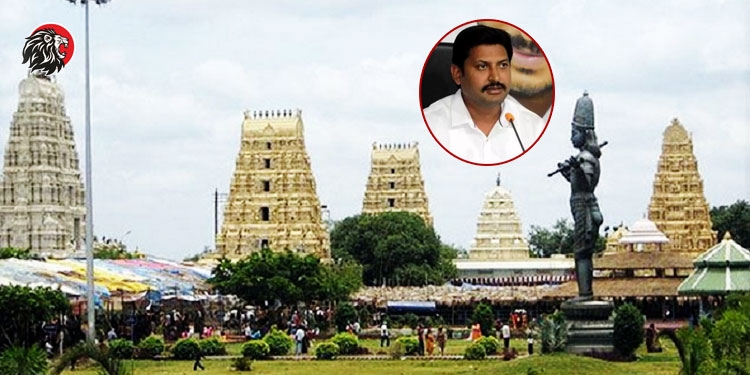 MLA Abbaya Chowdary Christmas Greetings in Dwaraka Tirumala Temple
