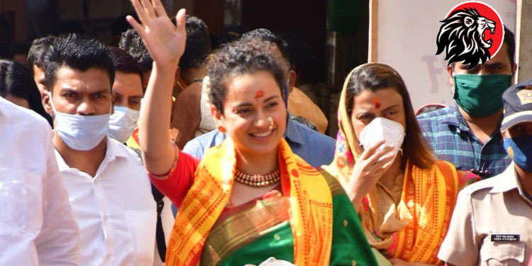 Kangana Ranaut visits Siddhivinayak Temple