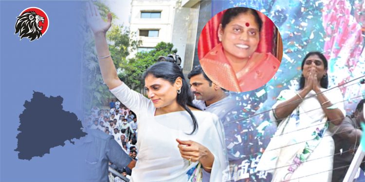 YS SHARMILA - విజయమ్మ సహకారం