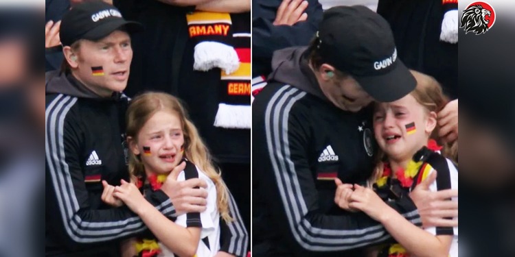 Crying German Girl