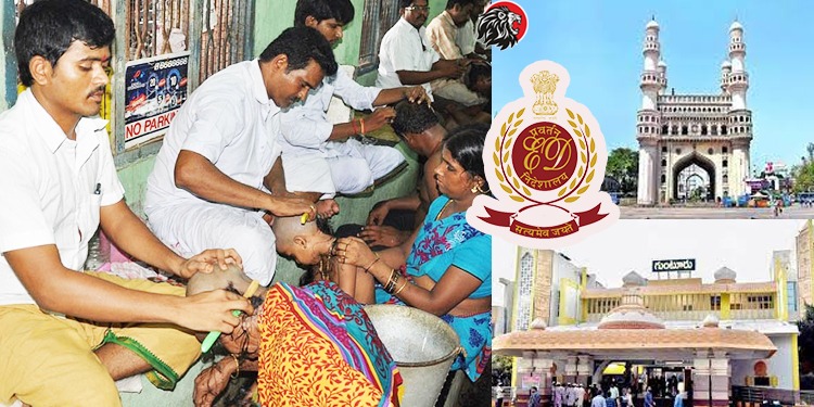 ED Raids On The illicit Shipment Of Hair In Telugu States