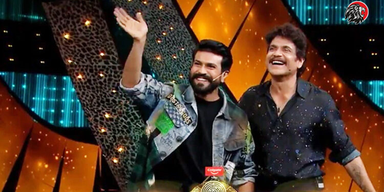 Ramcharan On Biggboss Stage