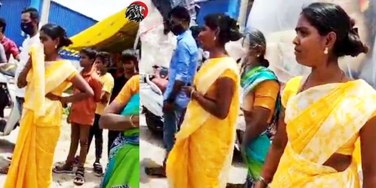 Vinayaka Idol Making Woman
